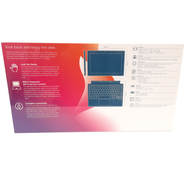 NEW Linx 10V64 Tablet - Intel Atom X5-Z8350, 4GB LPDDR3, 64GB, Windows 10 Tablet