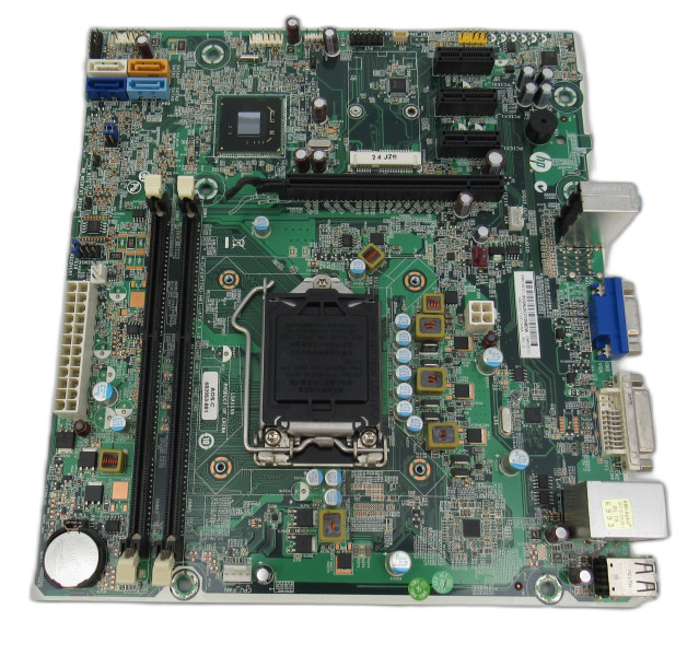 HP SP# 656941-001 LGA 1155 LGA 1155 ATX Motherboard With IO Shield