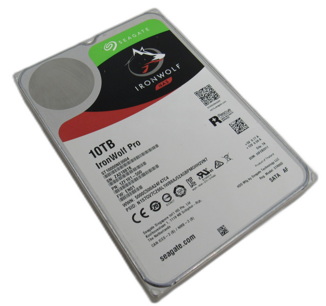 FAULTY Seagate IronWolf Pro ST10000NE0004 10TB 7200RPM 3.5