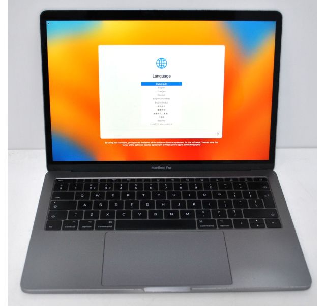 Apple MacBook Pro (Mid 2017) A1708, Core i5-7360u, 16GB DDR3L, 240GB SSD Laptop