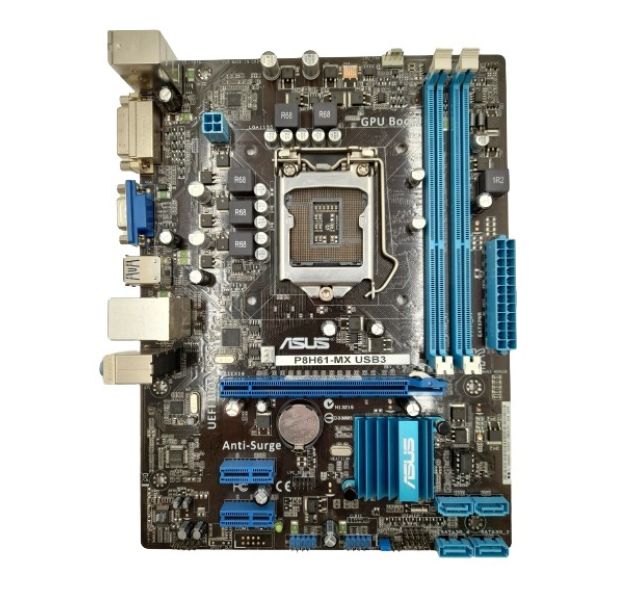 ASUS P8H61-MX USB3 Motherboard Socket 1155 - No IO shield