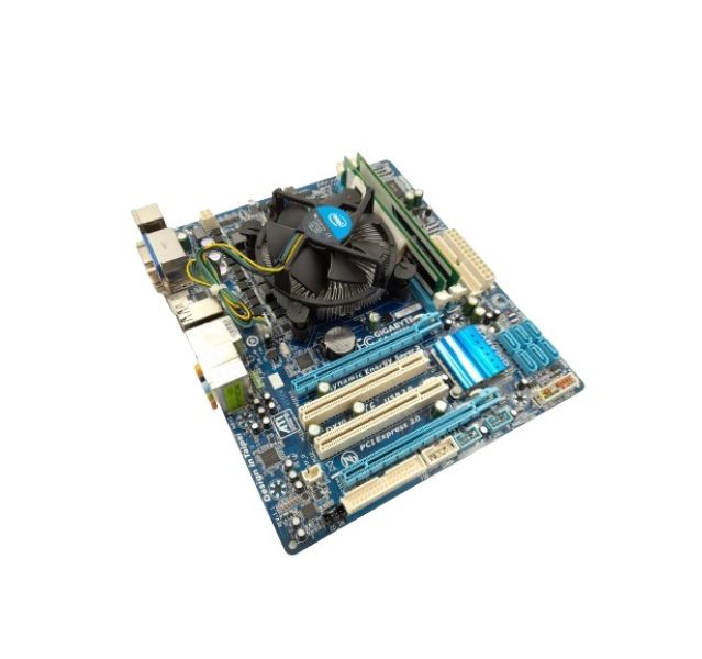 Gigabyte GA-H55M-S2H 4GB DDR3 i5-650@3.20Ghz Bundle w/ IO shield