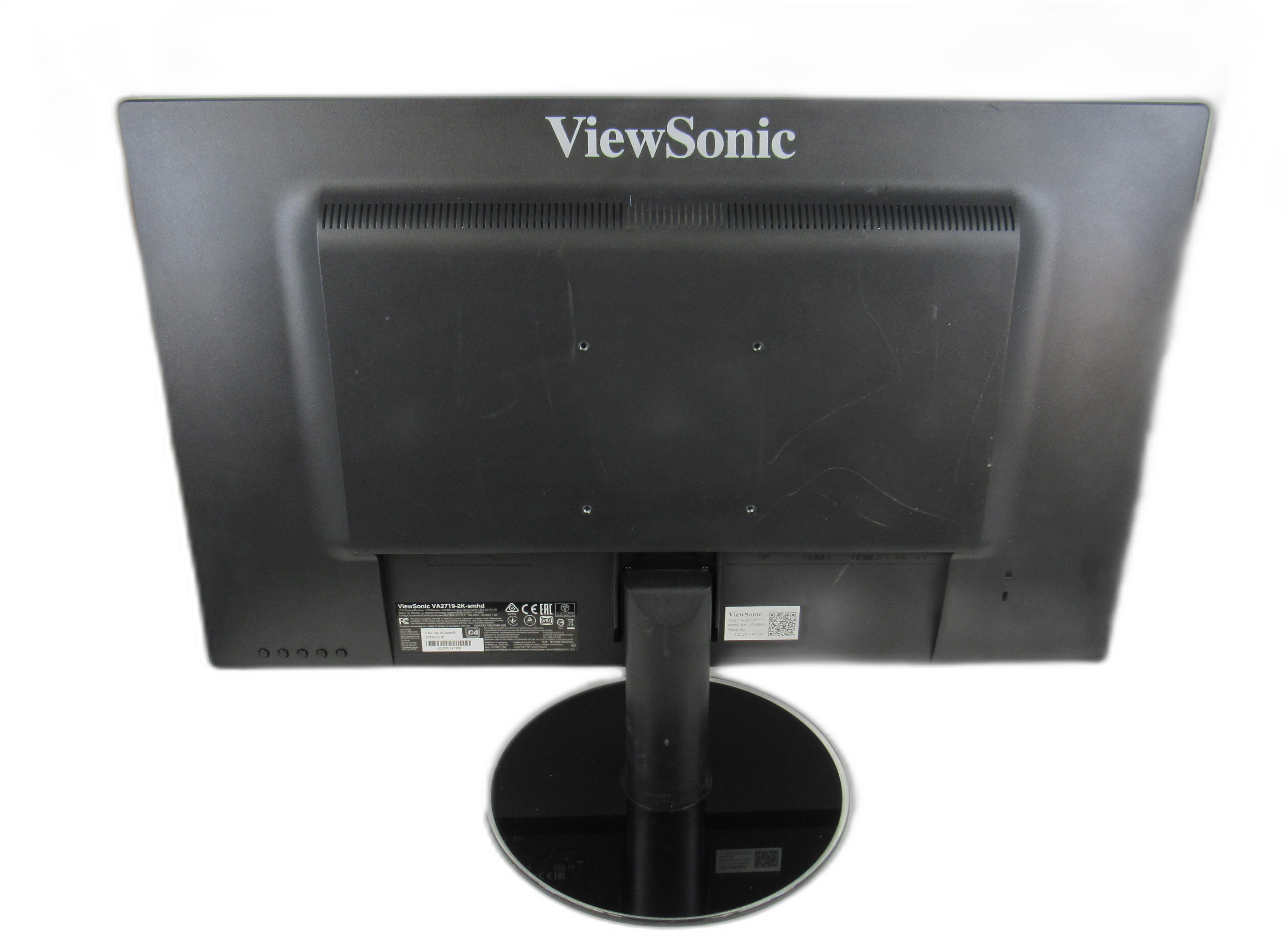 ViewSonic ‎VA27192KSMHD 27inch LCD Monitor Black