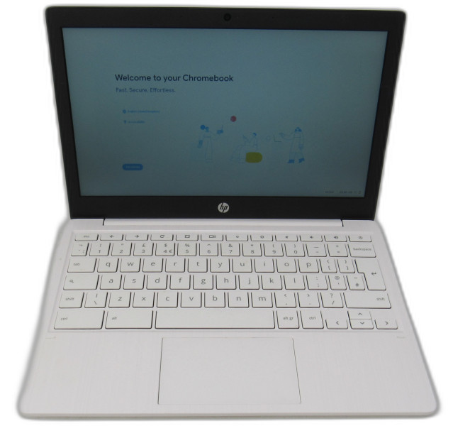 HP Chromebook 11a-na0502sa, MediaTek MT8183, 4GB RAM, 32GB eMMC Laptop (Damaged)
