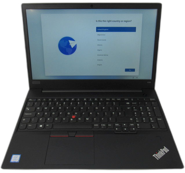 Lenovo ThinkPad E590, i5-8265U, 8GB RAM, 256GB SSD, Windows 11 15.6