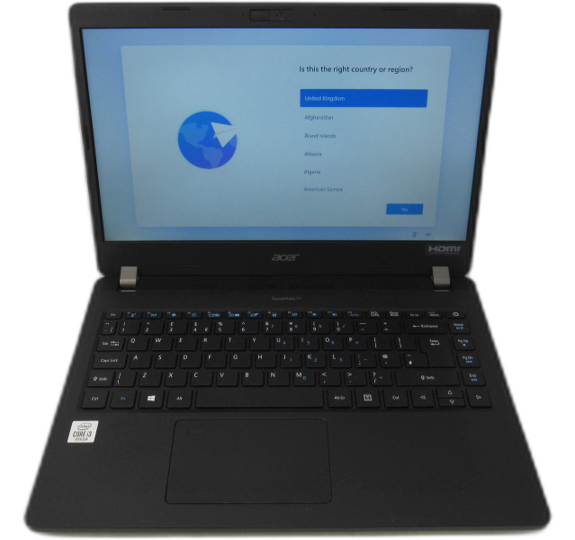 Acer Travelmate P214-52, i3-10110U, 8GB RAM, 128GB SSD, Win11 Pro 14