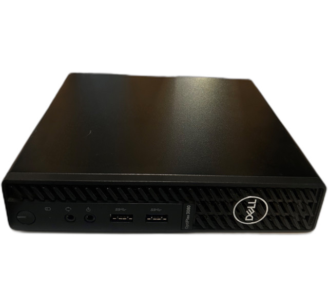 Dell OptiPlex 3080 Micro PC, i3-10100T, 4GB RAM, 120GB SSD, Windows 11