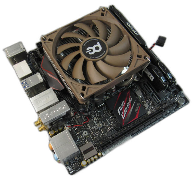 ASUS Z170I PRO GAMING, I5-6400, 8GB DDR4 Motherboard Bundle With IO Shield