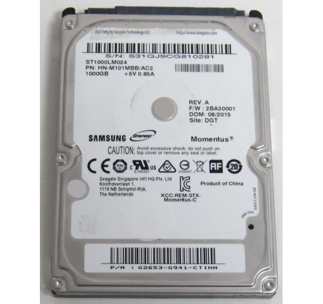 Samsung Momentus ST1000LM024 1TB 2.5
