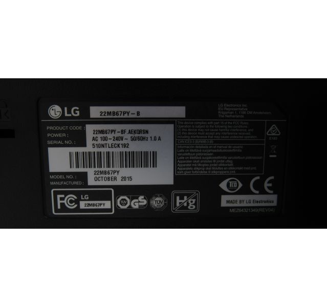 LG 22MB67PY 22