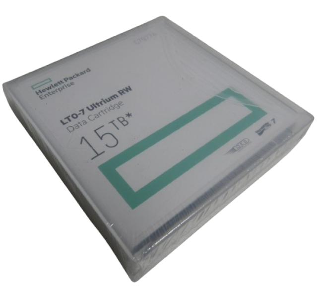 HPE LTO-7 Ultrium 15TB RW Data Cartridge C7977A