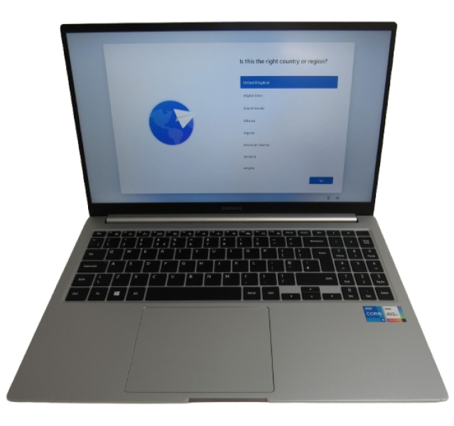 Samsung GalaxyBook, NP750XDA, i5-1135G7, 8GB, 256GB SSD, Win11 Pro, 15.6