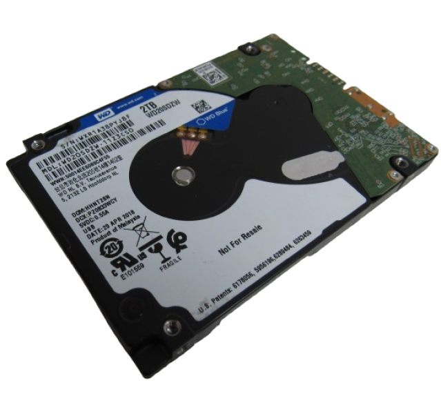 Western Digital, WD20SDZW, 2TB 5400 RPM, 2.5