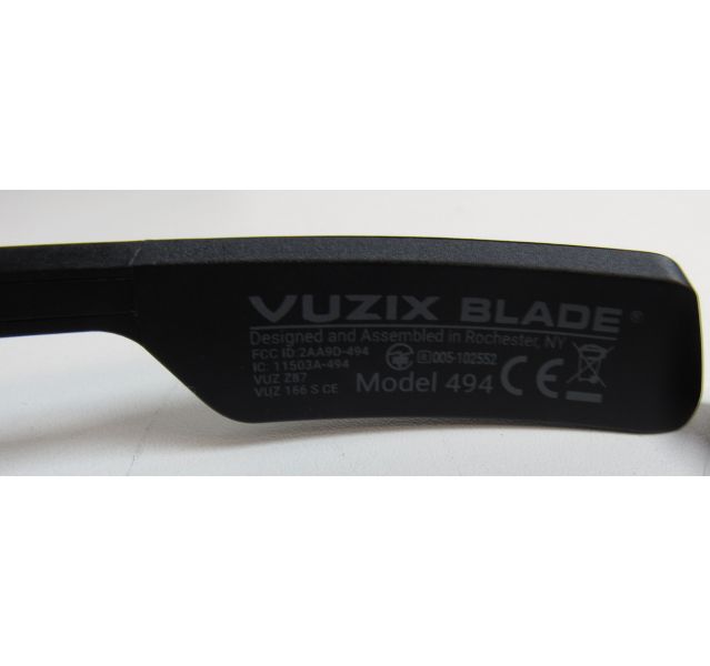 Vuzix Blade Smart Glasses Version Model 494