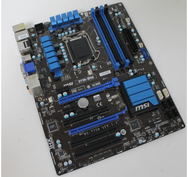 MSI Z77A-G43 1155 Z77 ATX Motherboard With IO Shield