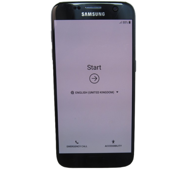 Samsung Galaxy S7, SM-G930F, Black, 32GB, Grade C, Unlocked (Sim Tray)