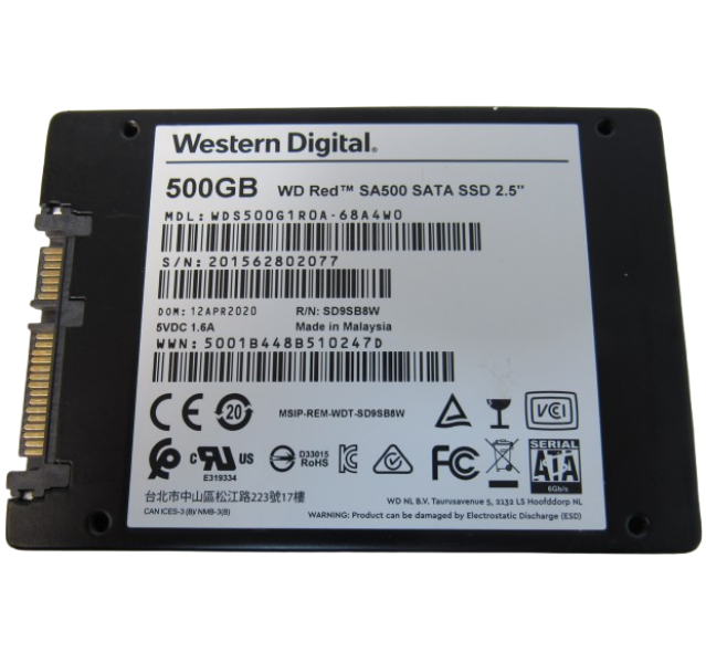 Western Digital Red SA500, 2.5