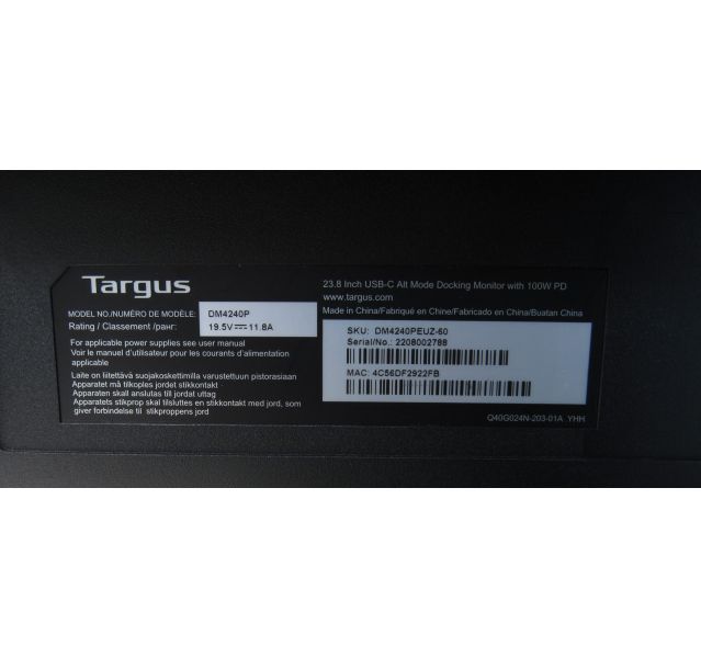 Targus DM4240P 23.8