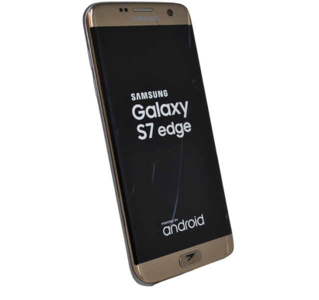 Samsung Galaxy S7 Edge, SM-G930F, Gold, 32GB, Grade C, Carrier - Three (1)