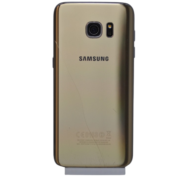 Samsung Galaxy S7 Edge, SM-G930F, Gold, 32GB, Grade C, Carrier - Three (1)