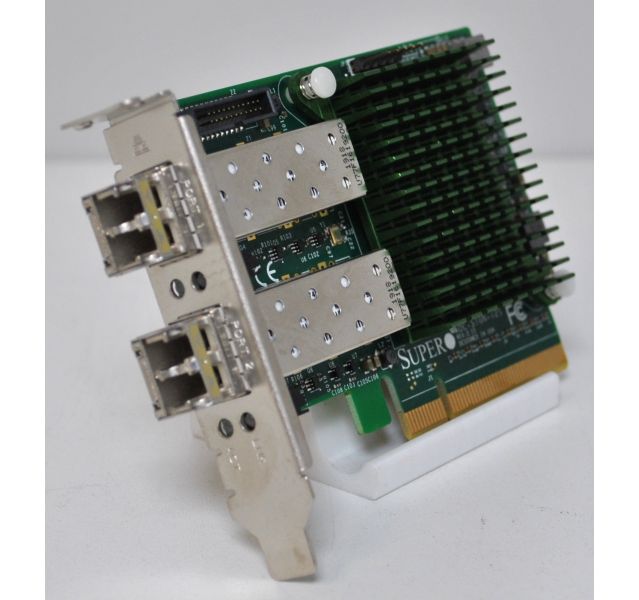 Supermicro AOC-STGN-I2S Dual Port - 10GbE SFP+ Lp PCIe-x8 Ethernet
