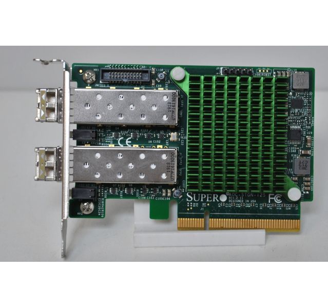 Supermicro AOC-STGN-I2S Dual Port - 10GbE SFP+ Lp PCIe-x8 Ethernet