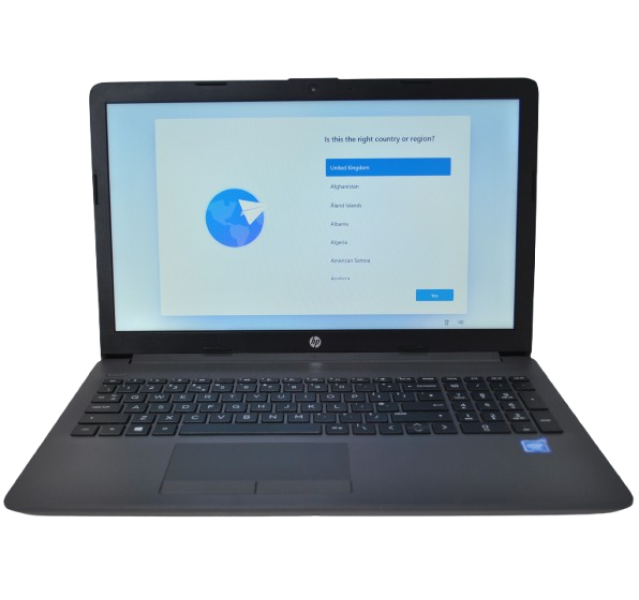HP 250 G7 Notebook, Intel Celeron N4000, 4GB DDR4, 128GB SSD, Win11,15.6