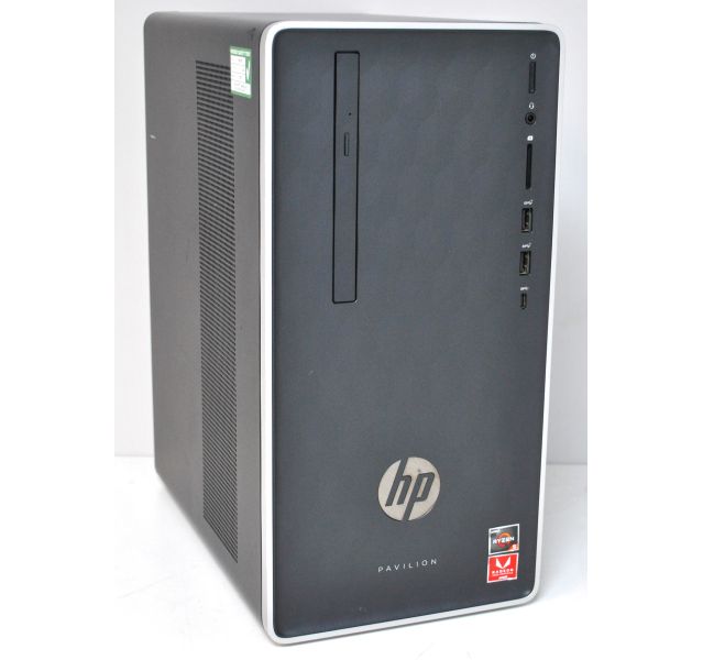 HP Pavilion 590, 2400G, 8GB RAM, 240GB SSD, Windows 11 Desktop PC