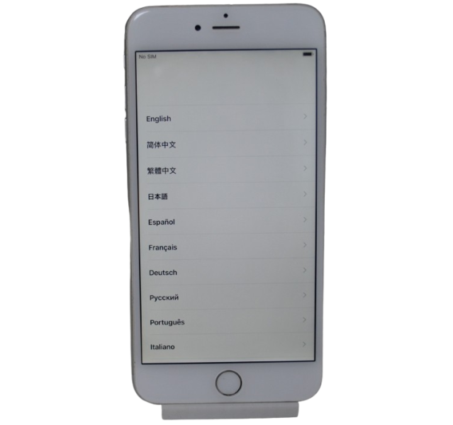 Apple iPhone 6 Plus, A1524,Silver, 64GB, Grade C, Unlocked