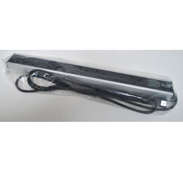Excel 555-251 8 Way Vertical PDU UK Output On/Off Switched 3M 1U C14 Plug