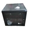 Excel Environ WR 9U 600mm Deep - Black Wall Comms Cabinet, WB9.6SGB