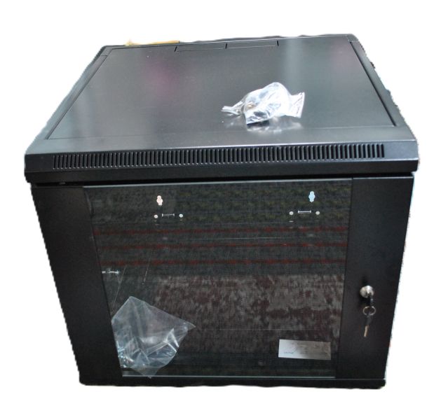 Excel Environ WR 9U 600mm Deep - Black Wall Comms Cabinet, WB9.6SGB