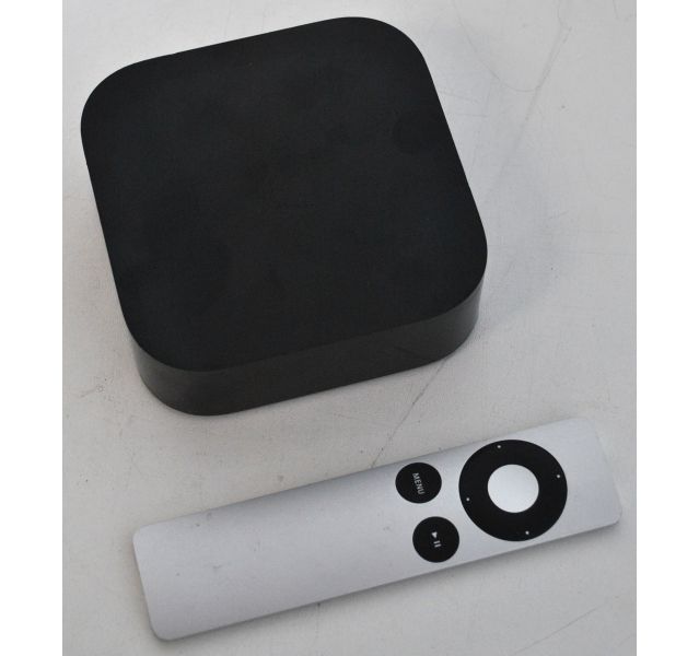 Apple TV 4K 3rd Gen Media Streamer + Remote, Wi-Fi only, A2737