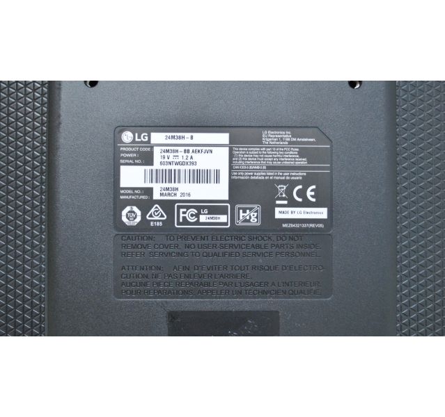 LG 24M38H-B, 24