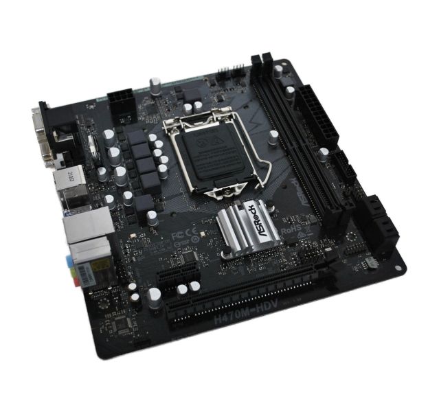 ASRock H470M-HDV H470 1200 M-ATX Motherboard Without IO Shield