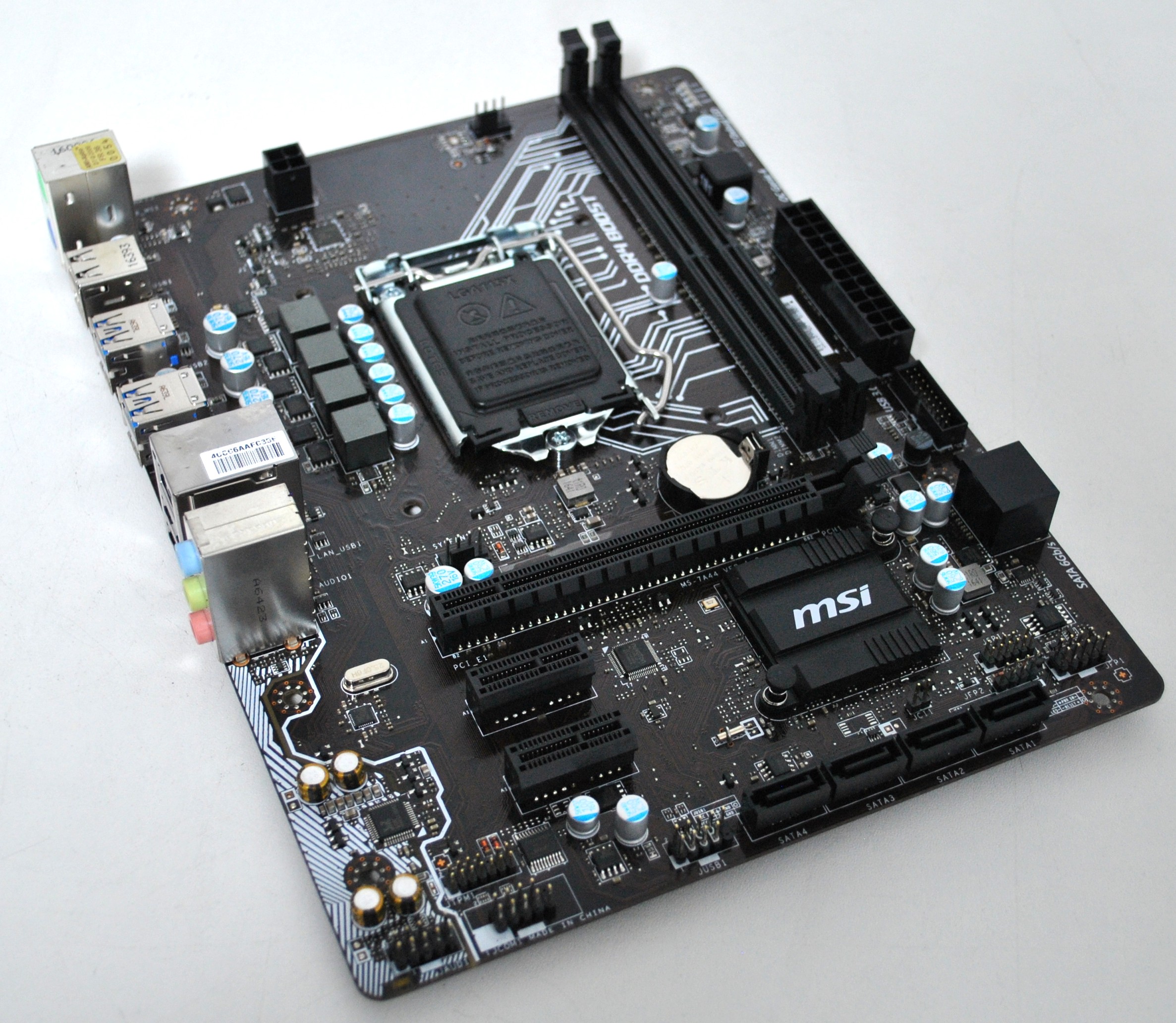MSI E3M Workstation V5 1151 C232 M-ATX Motherboard With IO Shield