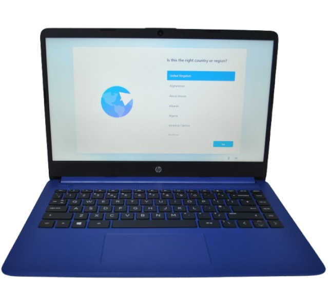 HP 14s-fq0022na, AMD Athlon 3020e, 4GB DDR4, 64GB eMMC, 14