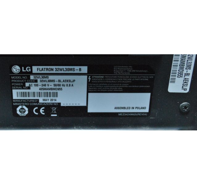 LG Flatron 32WL30MS 32