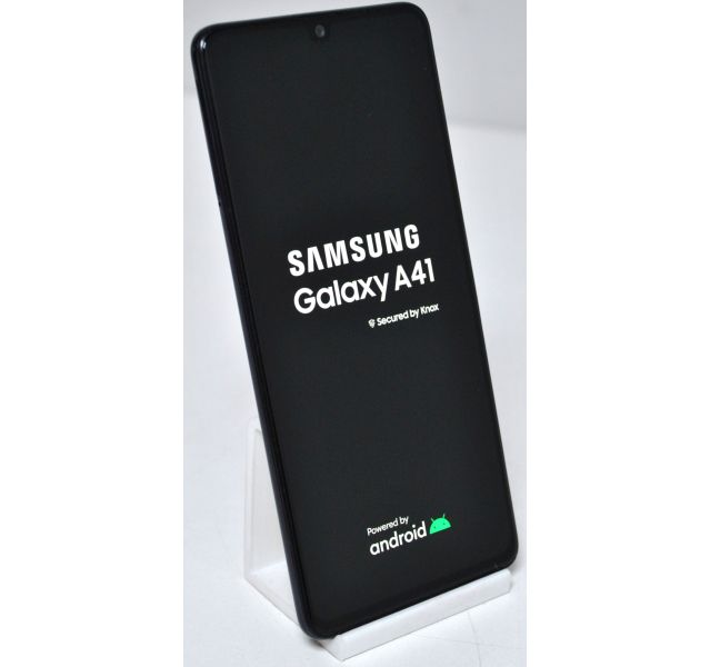 Samsung Galaxy A41, SM-A415F, Dual Sim, Black, 64GB, Grade C, Unlocked