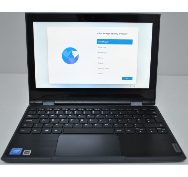 Lenovo 300e 2nd Gen Laptop, Celeron N4120,4GB DDR4, 32GB SSD, Win11,11.6