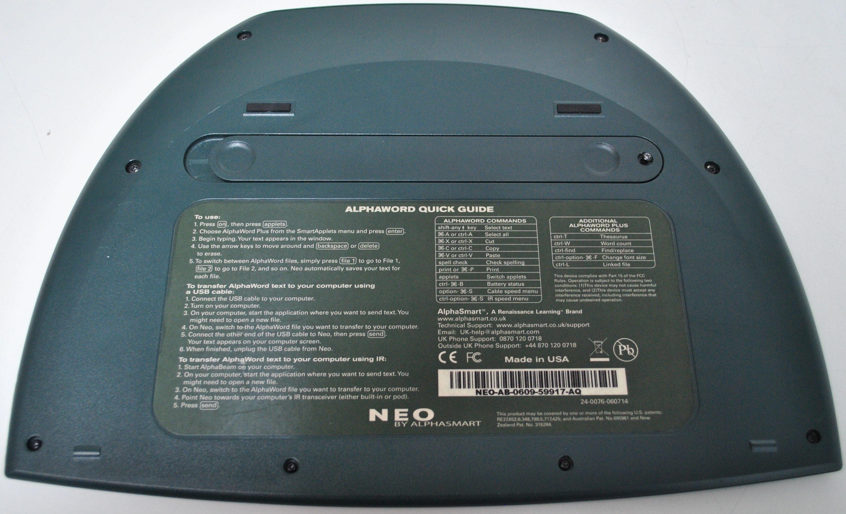Neo AlphaSmart Portable Word Processor