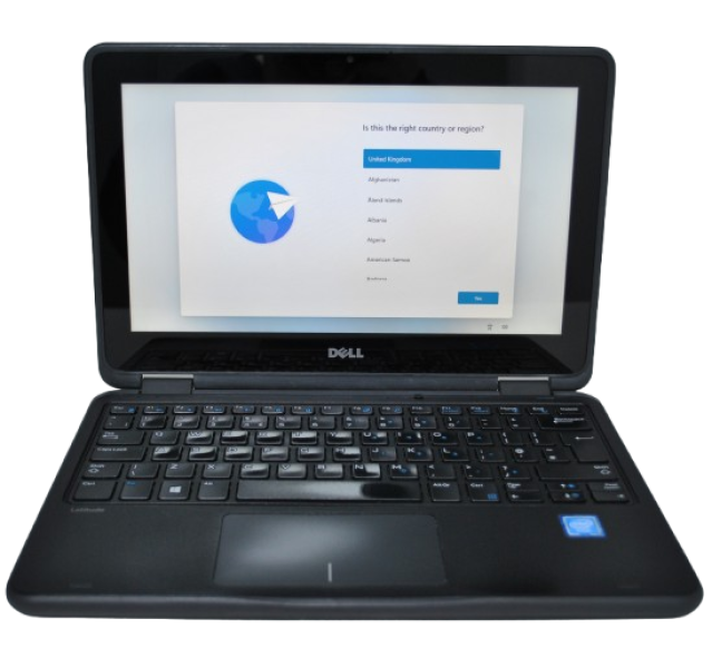 Dell Latitude 3189 Laptop, Intel Celeron N3350,4GB DDR3, 128GB SSD, Win11,11.6