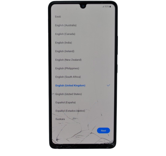 Samsung Galaxy A42, 5G, Dual Sim,SM-A426B, Black, 128GB, Grade D, Unlocked