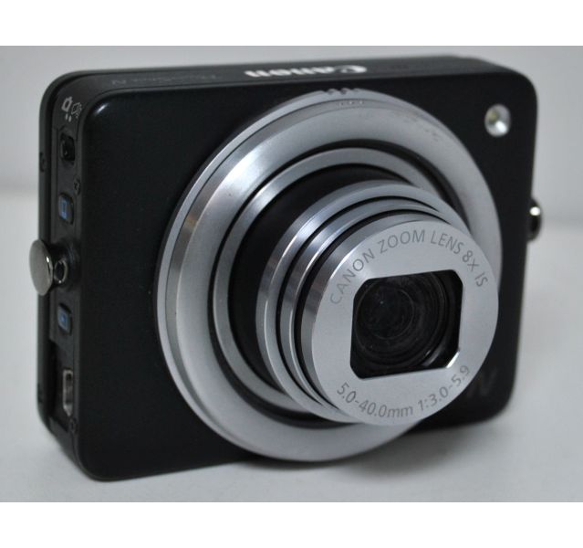 Canon PowerShot N Digital Compact Camera, Black