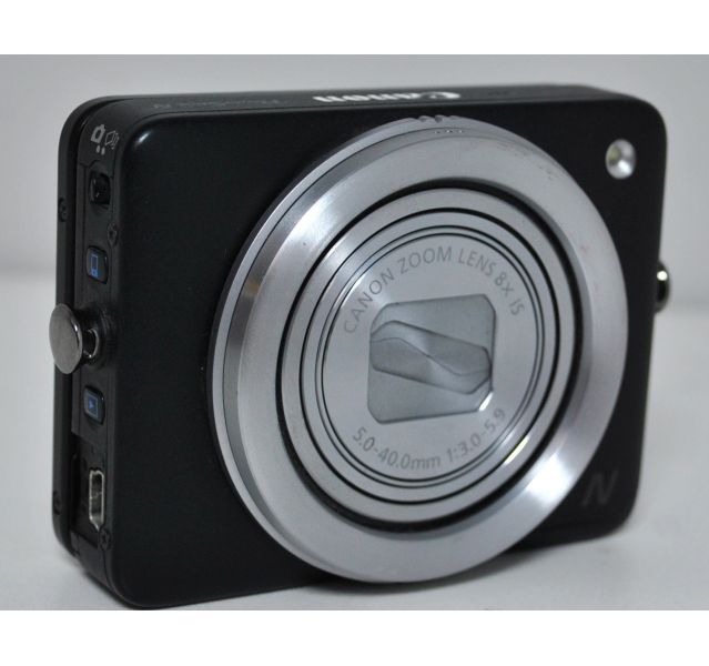 Canon PowerShot N Digital Compact Camera, Black