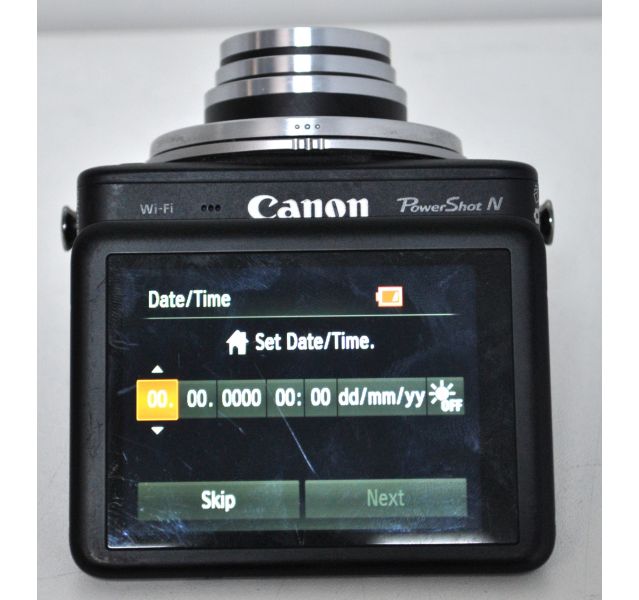 Canon PowerShot N Digital Compact Camera, Black