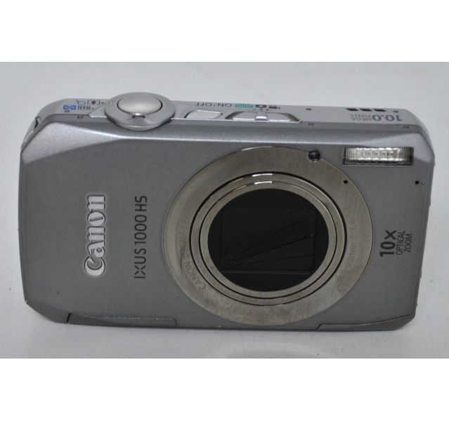 Canon IXUS 1000 HS Digital Compact Camera, No Bat, Silver