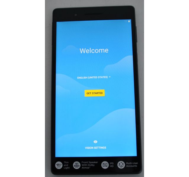 Lenovo Tab,tb-7504f,Black, 16GB, Grade B, Tablet