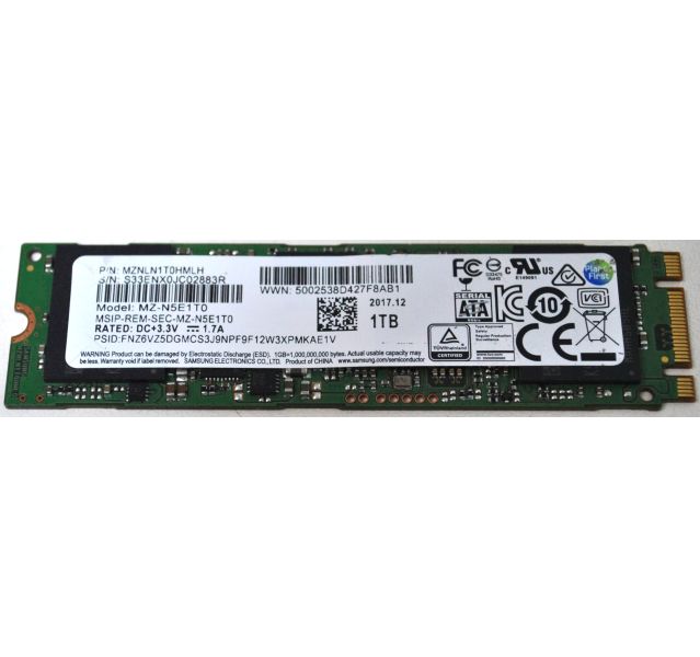 Samsung 850 EVO MZ-N5E1T0 SSD 1TB M.2 SATA 2280