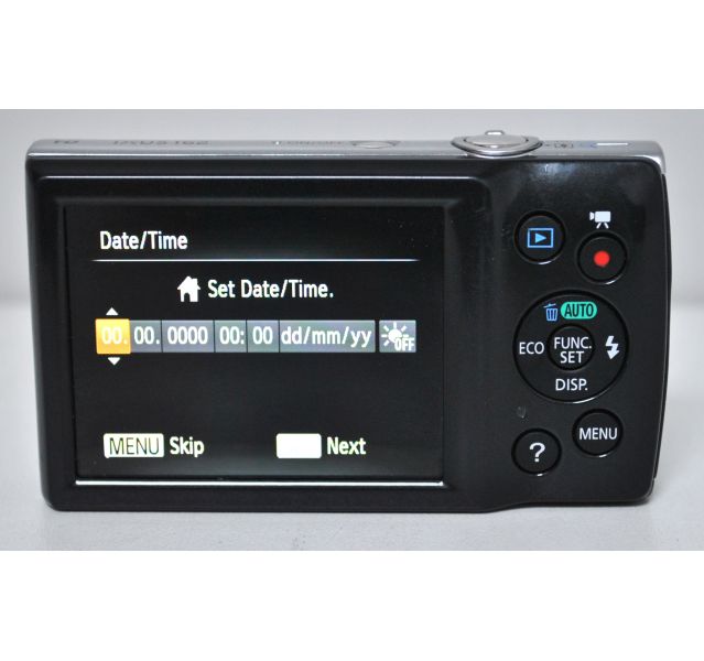 Canon IXUS 162 Digital Compact Camera, Black